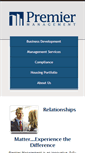 Mobile Screenshot of premierhousingmanagement.com